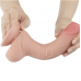 Реалистичный фаллоимитатор с подвижной кожей Dual Layer Sliding Skin 7,5", 19.5 см